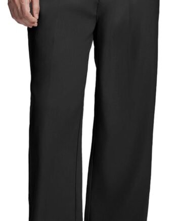 Mens Casual Dress Pants Pleated Baggy Wide Leg Vintage Relaxed Fit Slacks Work Office Trousers