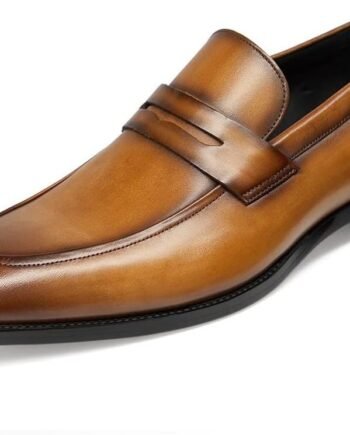 Men's Dress Shoes Slip-On Loafers Formal Leather Shoes for Men