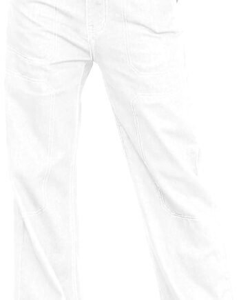 Women's Casual Mid Waist Cargo Jeans Stretch Wide Leg Denim Pants with Pockets