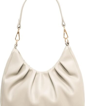 Shoulder Bags for Women, Cute Soft Small Clutch Purses, Hobo Crossbody Tote Dumpling Bags with Pockets