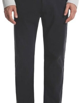 Skinny Khaki Pants for Men Short Inseam 26 27" Cropped Ankle Length Slim Fit Stretch Casual Chinos Vintage Washed