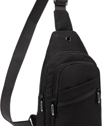 Small Sling Bag for Women Men, Sling Backpack Chest Daypack Crossbody Bag for Travel Outdoor Hiking