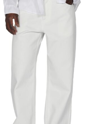 Men's Hip Hop Baggy Jeans Casual Wide Leg Y2k Skateboard Vintage Denim Pants Streetwear