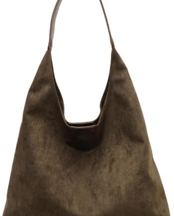 Tote Bags for Women Suede Handbag Work Slouchy Bag Shoulder Hobo Bag Office Tote Handbag