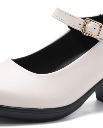 Women's Pumps Mary Jane Chunky Heels for Women Shoes