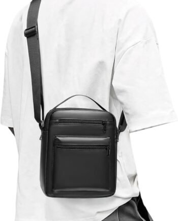 Crossbody Bag for Men, mini man purse,Travel Messenger Shoulder Bag for Men, Small Side Bags for Mens