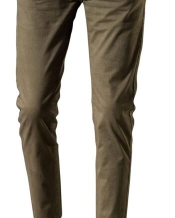 Men‘s Cropped Chino Pants Skinny Fit Chinos Khaki Pant