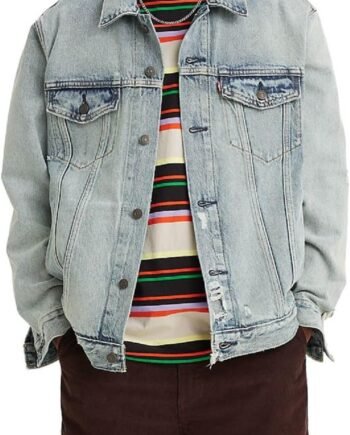 Men's Relaxed Fit Trucker Jacket