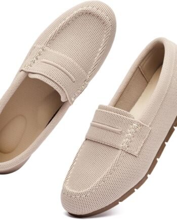 Loafers for Women Comfortable Slip on Work Flats Shoes Womens Dressy Casual Walking Shoes