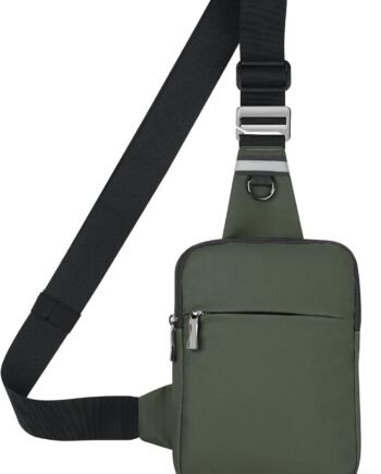 Mini Sling Bag for Women Men, Crossbody Bags Chest Bag Dual Pocket  Cell Phone Purse Travel Running Walking