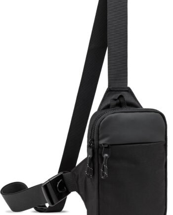 Mini Sling Bag for Men Women, Waterproof Utility Crossbody Backpack Chest Bag for Hiking Travel Sports Running